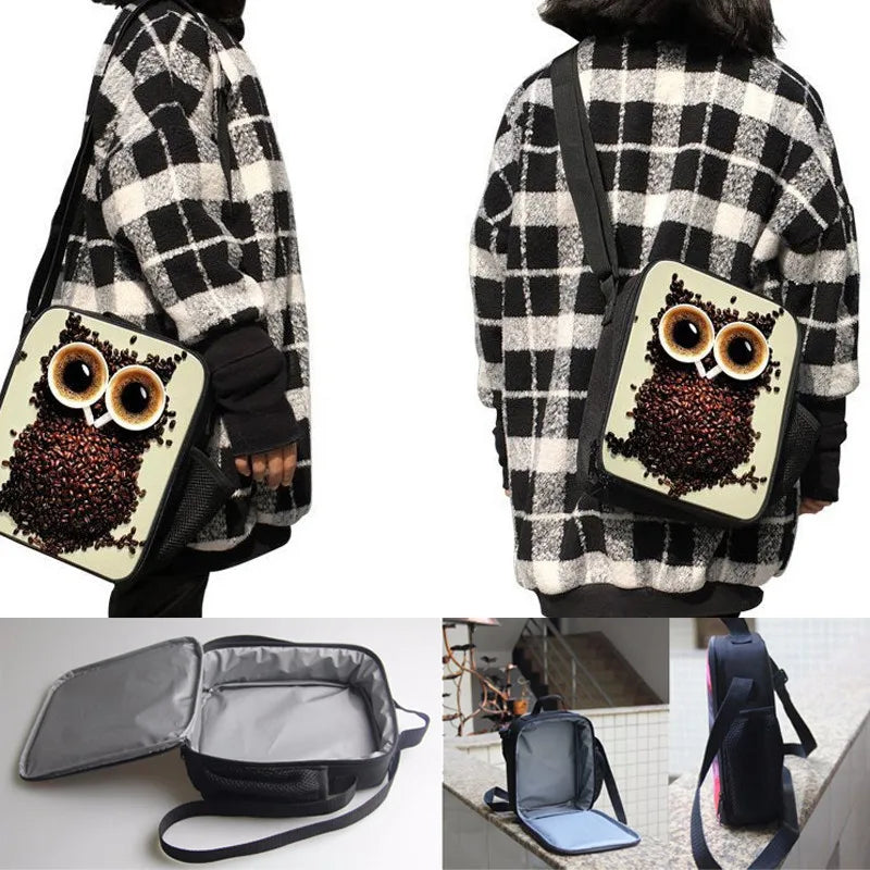Teen School Bags Backpacks Boys Girls Horse Print Bookbag