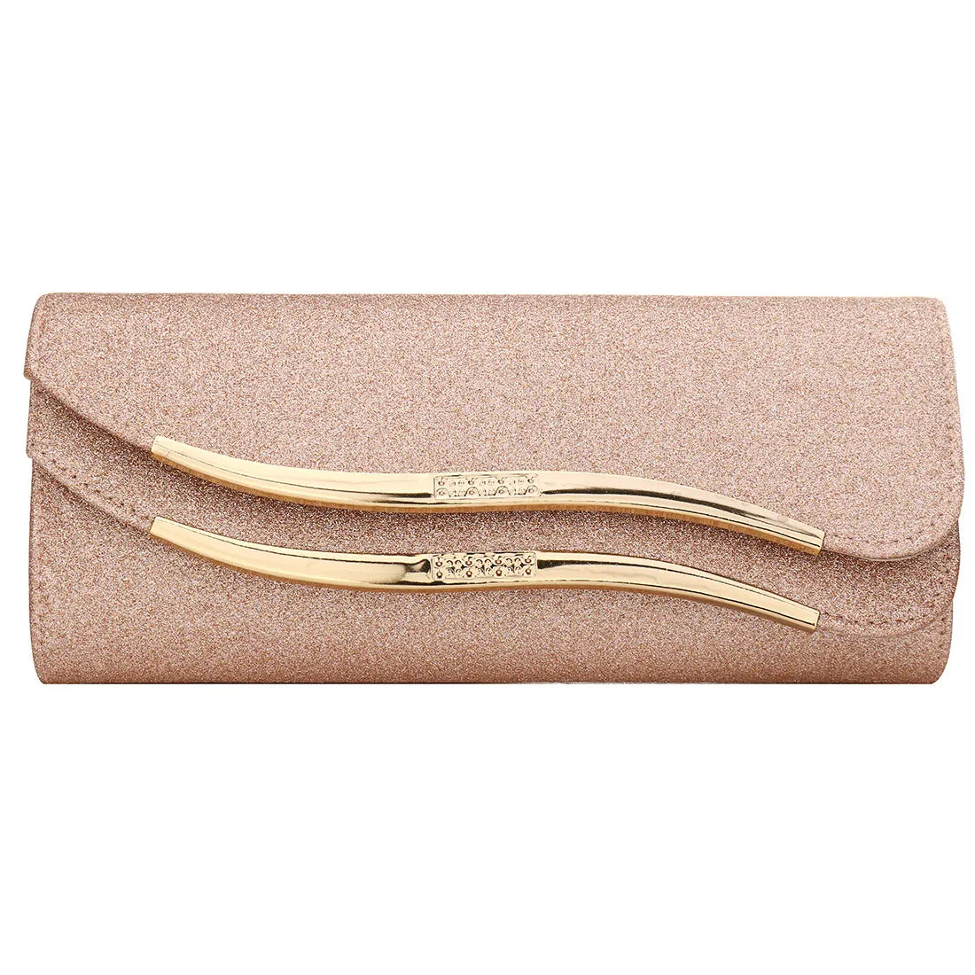Sequined Envelope Clutch Evening Bags Pink Wedding Purse Female Handbag