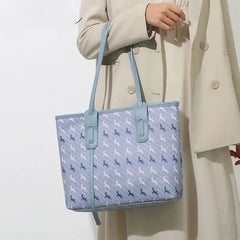 Large Capacity Shoulder Bag for Women, Zipper Tote Handbag