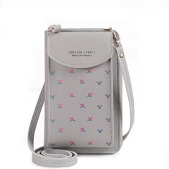 Women's Shoulder Bag Large Capacity Multifunctional Wallet Solid Crossbody