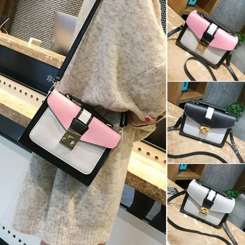 Small Cross Over Body Bag Ladies Shoulder Handbag Purse Women Messenger