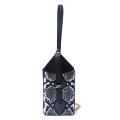 Snake Pattern Crossbody Bag Chain Phone Bag Handbag Clutch
