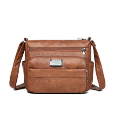 Soft Leather Shoulder Bag Women Handbag Crossbody Messenger Bag