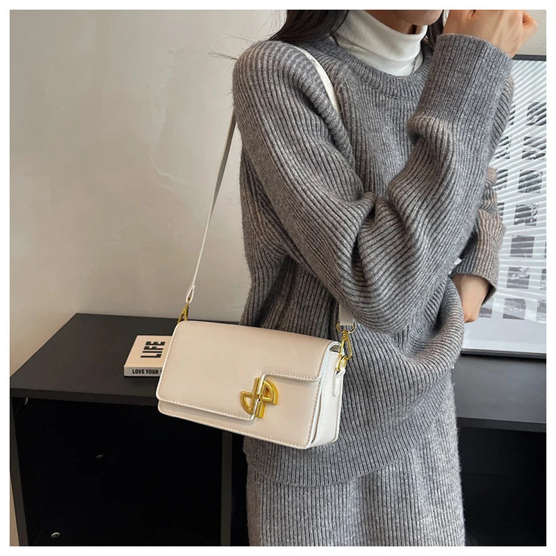 One Shoulder Cross Body French Stick Bag for Women