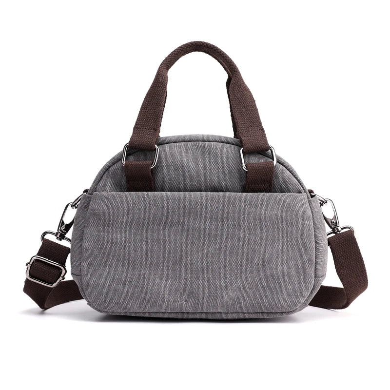Solid Women Canvas Tote - Casual Reusable Shopping Bag