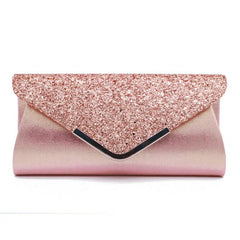 Sparkling Lady Sequins Clutch Bag for Weddings & Proms