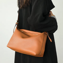 Women Shoulder Bags PU Leather Multi-function Zipper Big Pockets