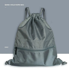 Travel Home String Drawstring Backpack Gym Tote Bag School Sport Pack