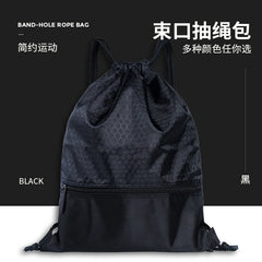 Travel Home String Drawstring Backpack Gym Tote Bag School Sport Pack