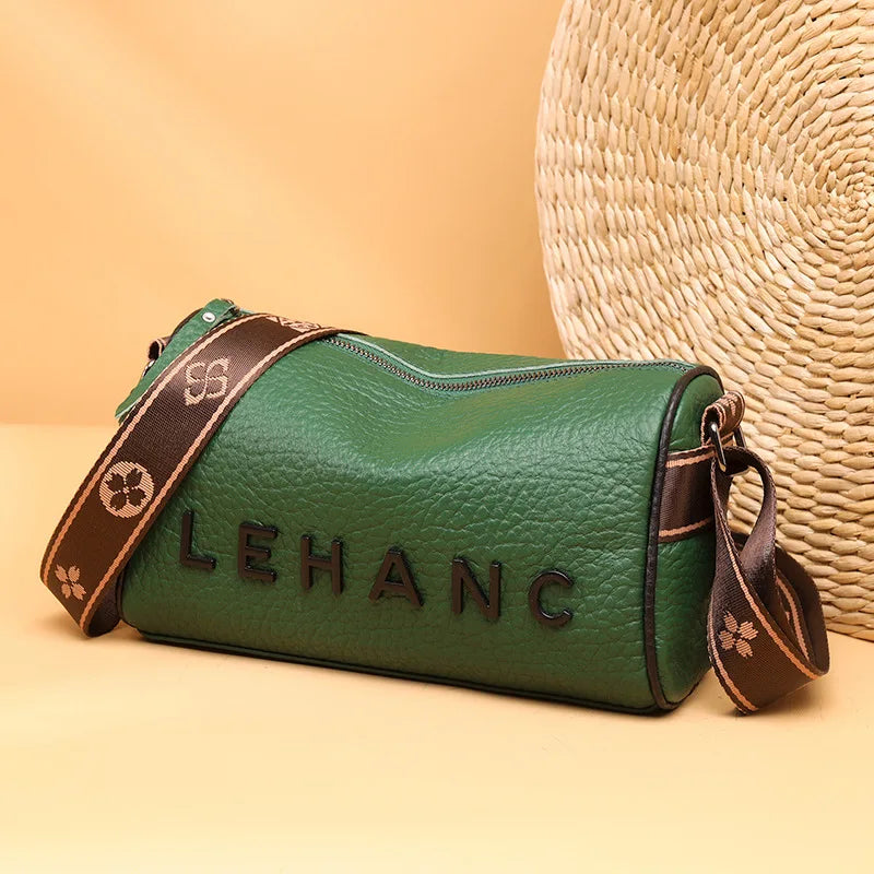 Vintage Leather Tote Bag for Women - Stylish Handbag