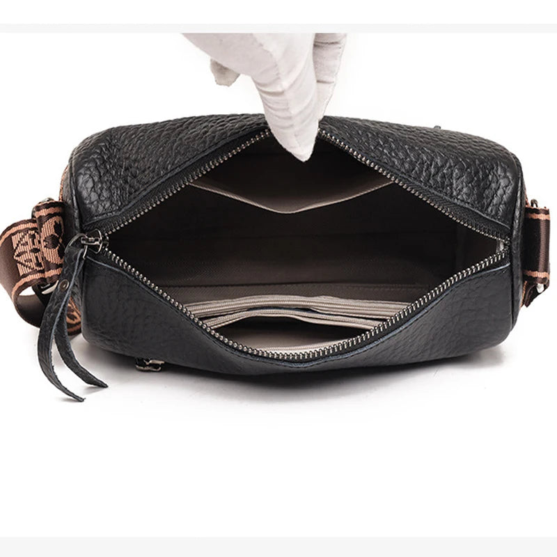 Vintage Leather Tote Bag for Women - Stylish Handbag