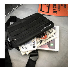 Men Chest Bag Tactical Hip-hop Vest Streetwear Waist Pack