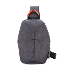 Unisex Casual Sports Headset Purse Nylon Messenger Bag