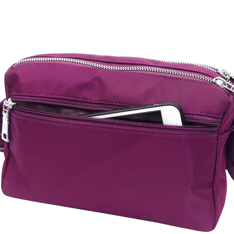 Waterproof Nylon Women Shoulder Bags High Crossbody Bag For Female