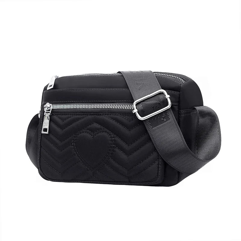 Waterproof Nylon Women Shoulder Bags High Crossbody Bag For Female