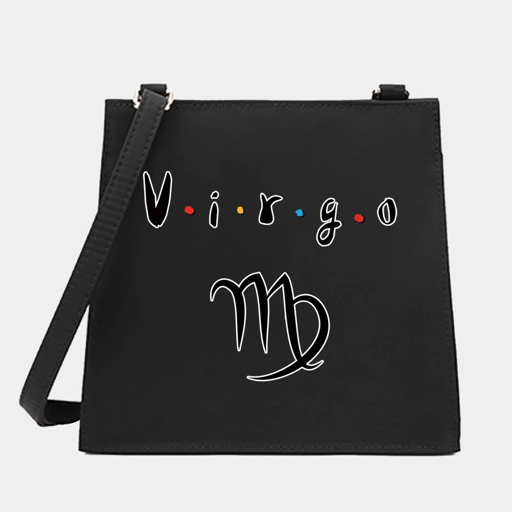 Wild Women Shoulder Messenger Small Square Bags Constellation Pattern Handbag