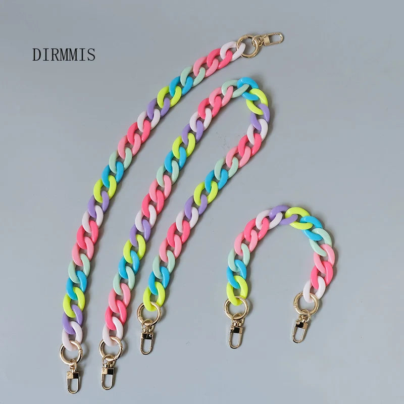 Acrylic Shoulder Phone Handle Chains for Women