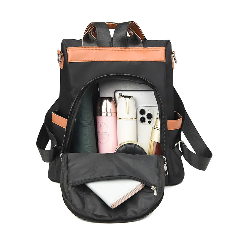 Women's High Oxford Backpack Student Light Bag