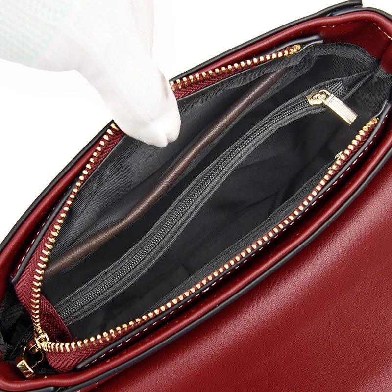 Women Bag PU Leather Shoulder Bags Envelope Handbags Crossbody Bags
