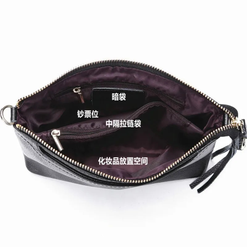 Women Clutch Bags Multi-function Leather Shoulder Messenger Bags