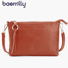 Women Clutch Bags Multi-function Leather Shoulder Messenger Bags