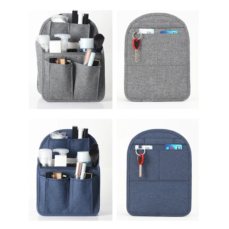 Travel Cosmetic Bag Organizer Insert Bags Fit Inner Storage Handbag Organizer