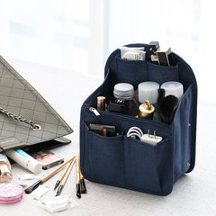 Travel Cosmetic Bag Organizer Insert Bags Fit Inner Storage Handbag Organizer