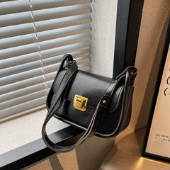 Women High PU Leather Shoulder Bags Stylish Simplicity