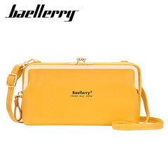 Women Long Wallet Zipper Crossbody Bags Large Capacity