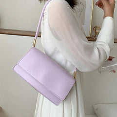 Women Shoulder Bags Solid Armpit Handbag Purse Clutch Messenger Bag