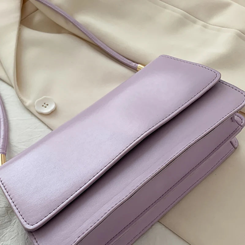 Women Shoulder Bags Solid Armpit Handbag Purse Clutch Messenger Bag