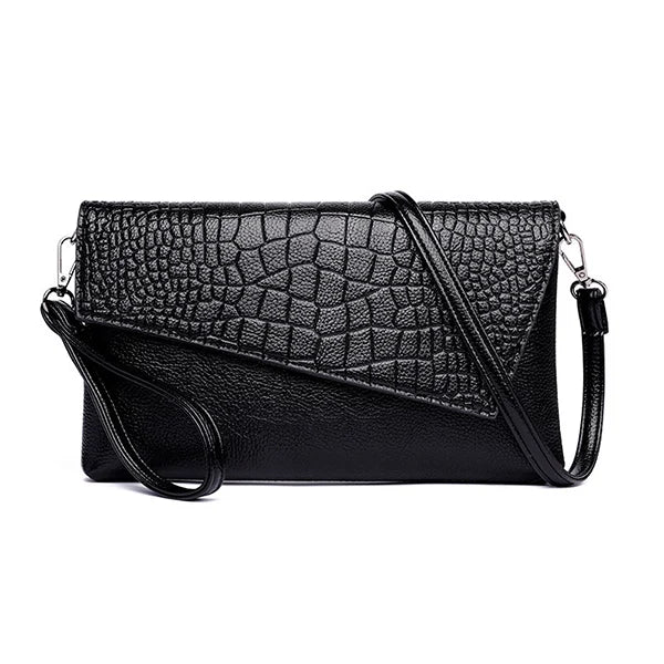 Soft PU Leather Shoulder Bag Crossbody Purse Clutch