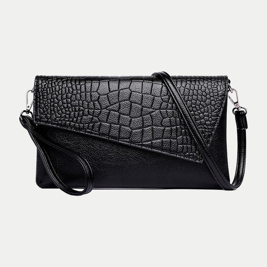 Soft PU Leather Shoulder Bag Crossbody Purse Clutch