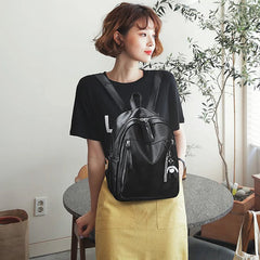 Women Travel Backpack Large Capacity Female Shoulder Bag Soft Rucksack Oxford