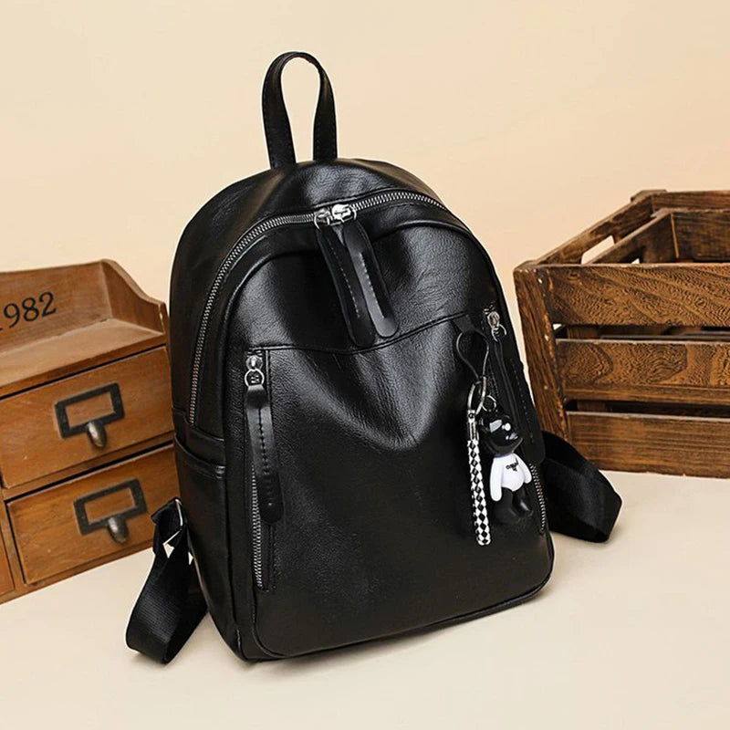 Women Travel Backpack Large Capacity Female Shoulder Bag Soft Rucksack Oxford