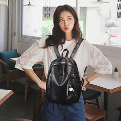 Women Travel Backpack Large Capacity Female Shoulder Bag Soft Rucksack Oxford