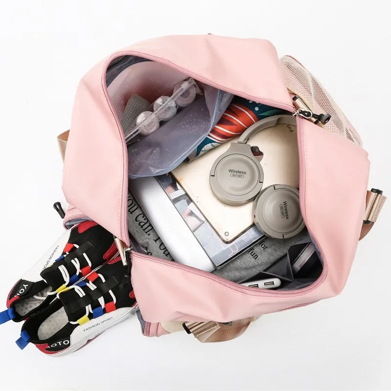 Women Travel Bag Large Handbag Multifunctional Luggage