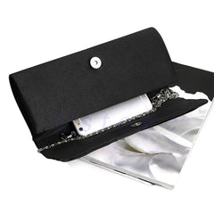 Women's Bridal Rhinestone Chain Clutch Bag