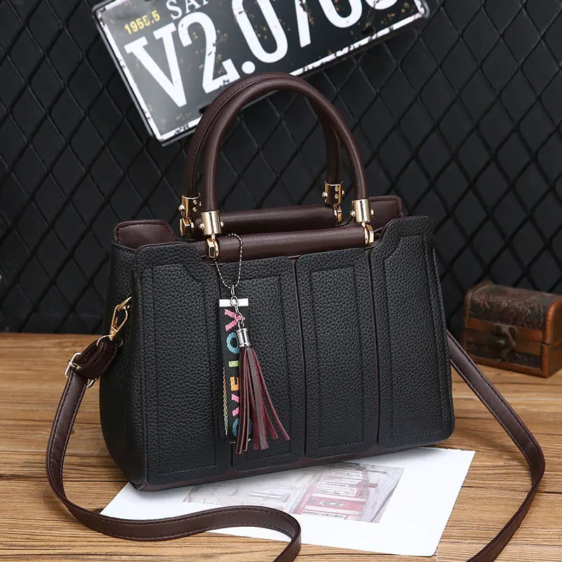 Women's Large-Capacity Shoulder Crossbody Bag Guolong 29X14X21cm
