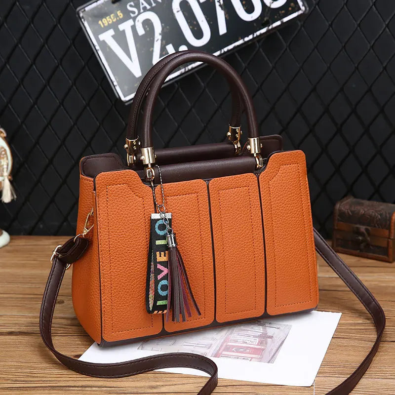 Women's Large-Capacity Shoulder Crossbody Bag Guolong 29X14X21cm