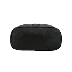 Women's PU Leather Backpack Large Capacity Shoulder Bag