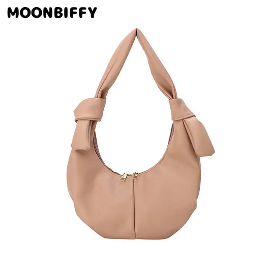 Women's Shoulder Bag Underarm Crossbody Bag Solid Handbags