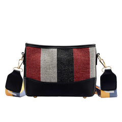 Women's Leather Bucket Bag Crossbody