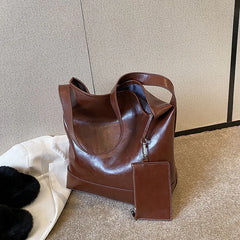 Women Shoulder Bags Top PU Leather For Work Shopping Daily Casual Multi-function