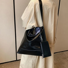 Women Shoulder Bags Top PU Leather For Work Shopping Daily Casual Multi-function