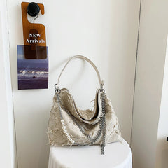 Women Shoulder Bags Casual Tote Handbag Large Capacity Party Pockets