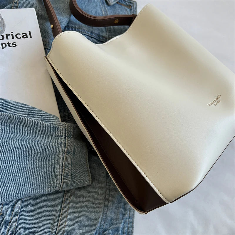 Women Shoulder Bags Tote PU Leather Shopping High Shopping Daily Cas