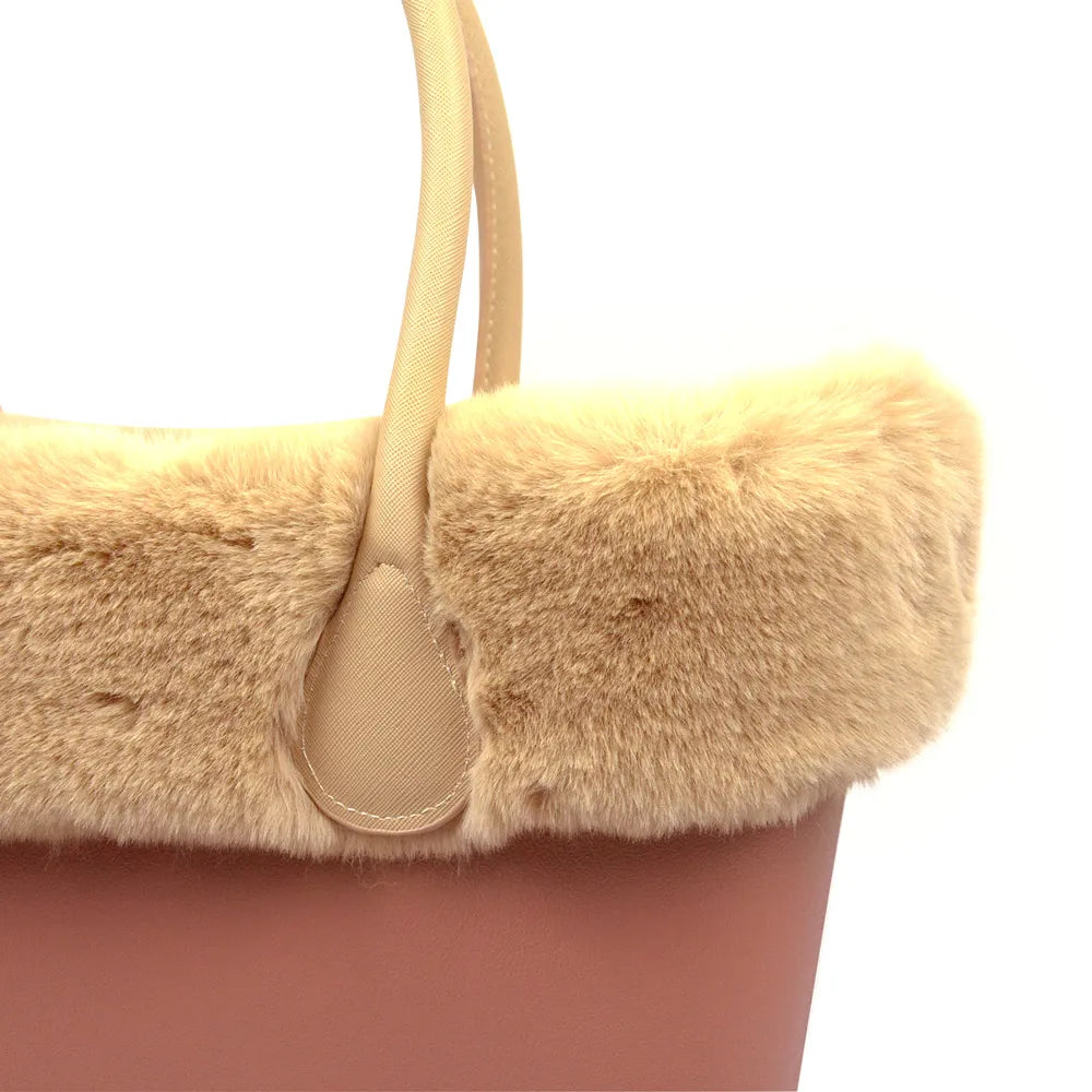 Faux Rex Rabbit Fur Trims for O BAG Decoration Classic Mini Obag