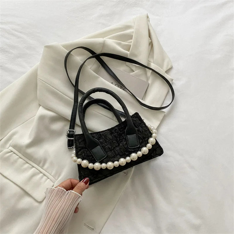 Sweet Ins Solid Handbag Women Crossbody Bag