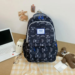 Waterproof College Backpack Women Laptop School Bags